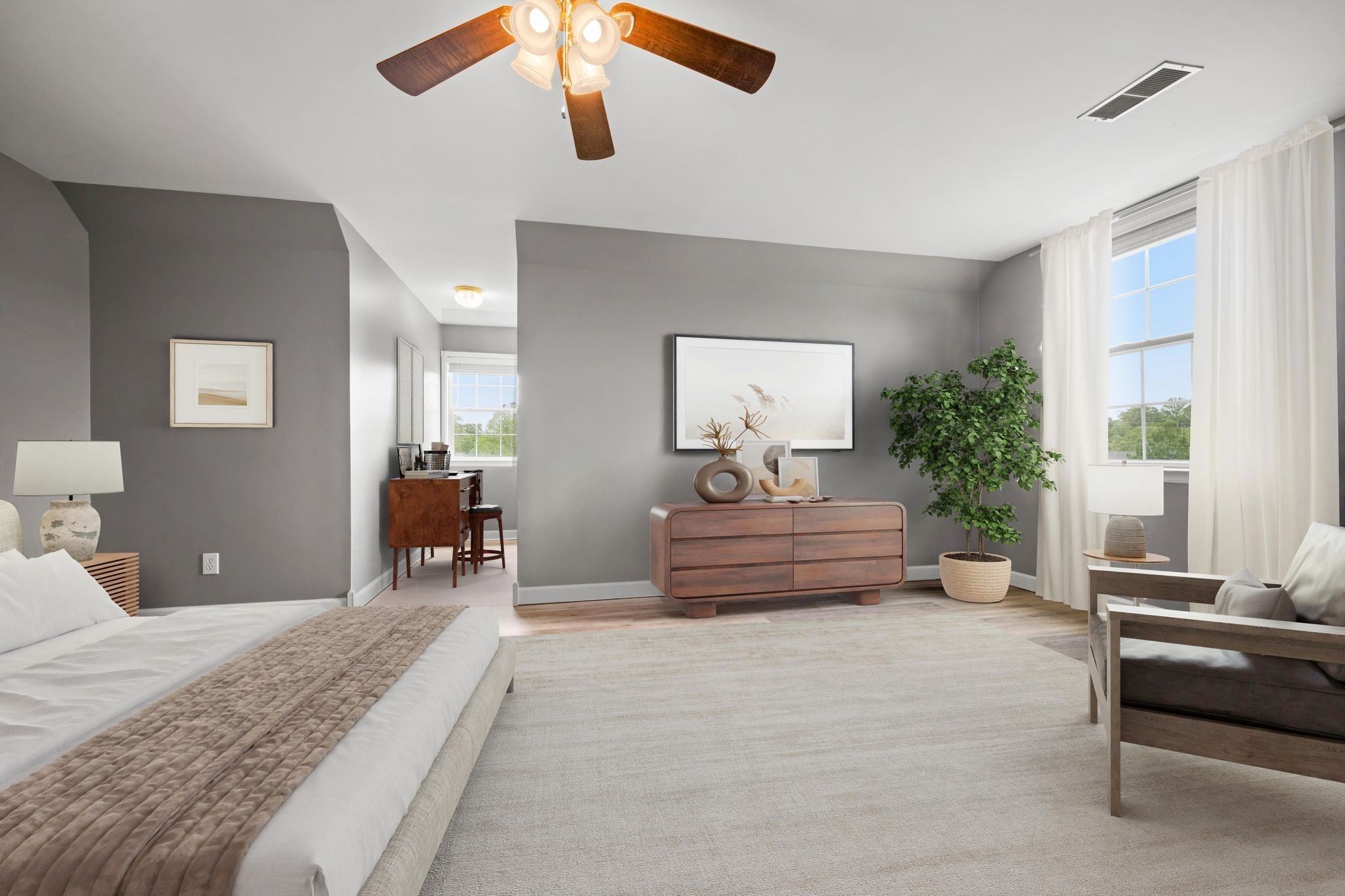 830 Blakemore Road Dickson, TN 37055 - Photo 16 of 22 a bedroom with furniture and windows