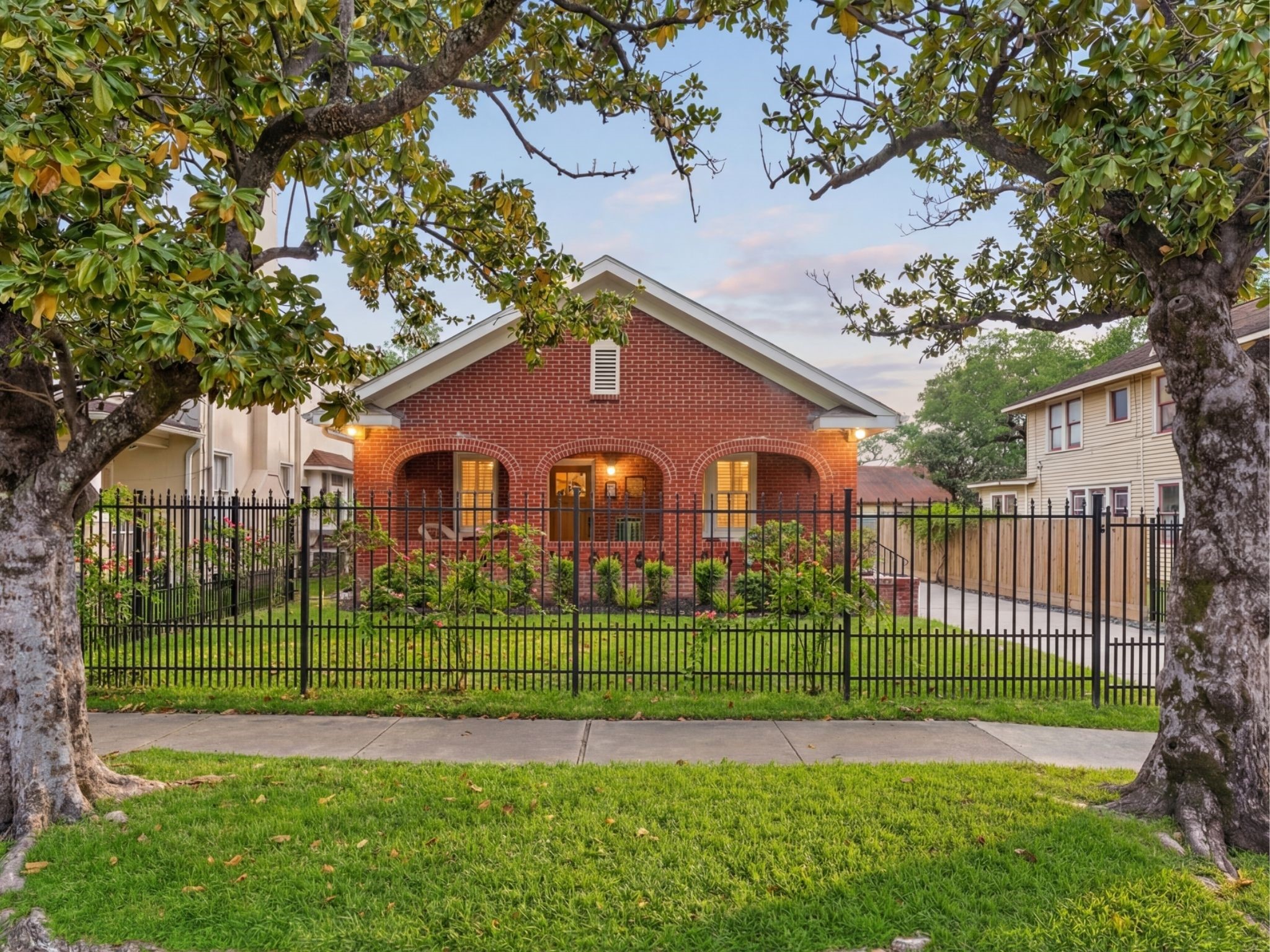 3206 Morrison Street Houston, TX 77009 - Photo 1 of 30 Step into the timeless elegance of this fully renovated 1920s bungalow, a home that perfectly marries historic charm with modern sophistication.