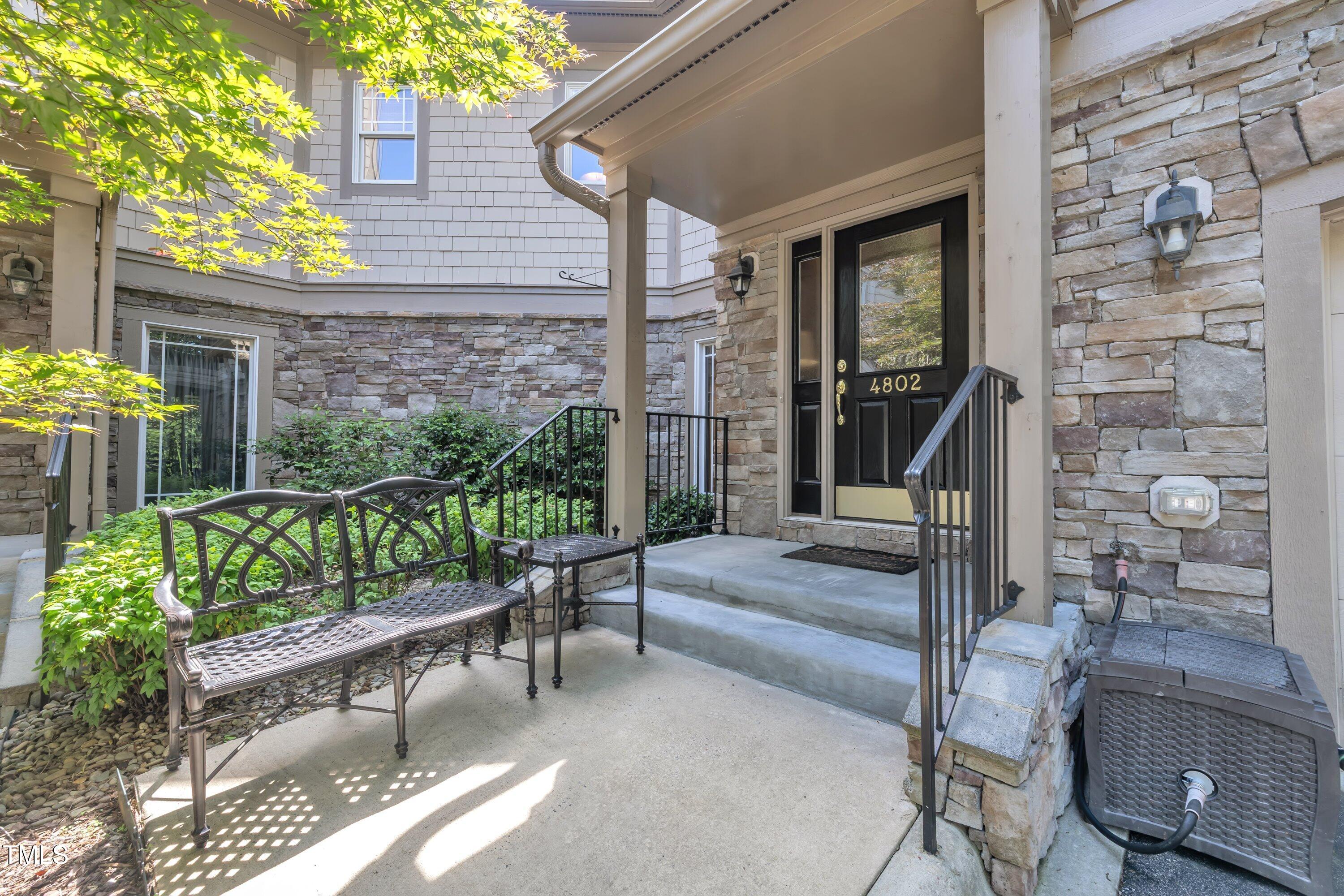 4802 Glenmist Court Raleigh, NC 27612 - Photo 4 of 52 a view of outdoor seating area