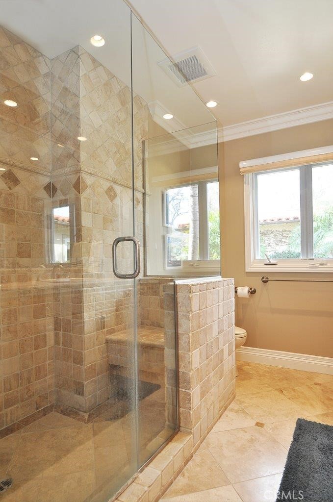 1525 Chelsea Road Palos Verdes Estates, CA 90274 - Photo 20 of 29 a bathroom with a shower