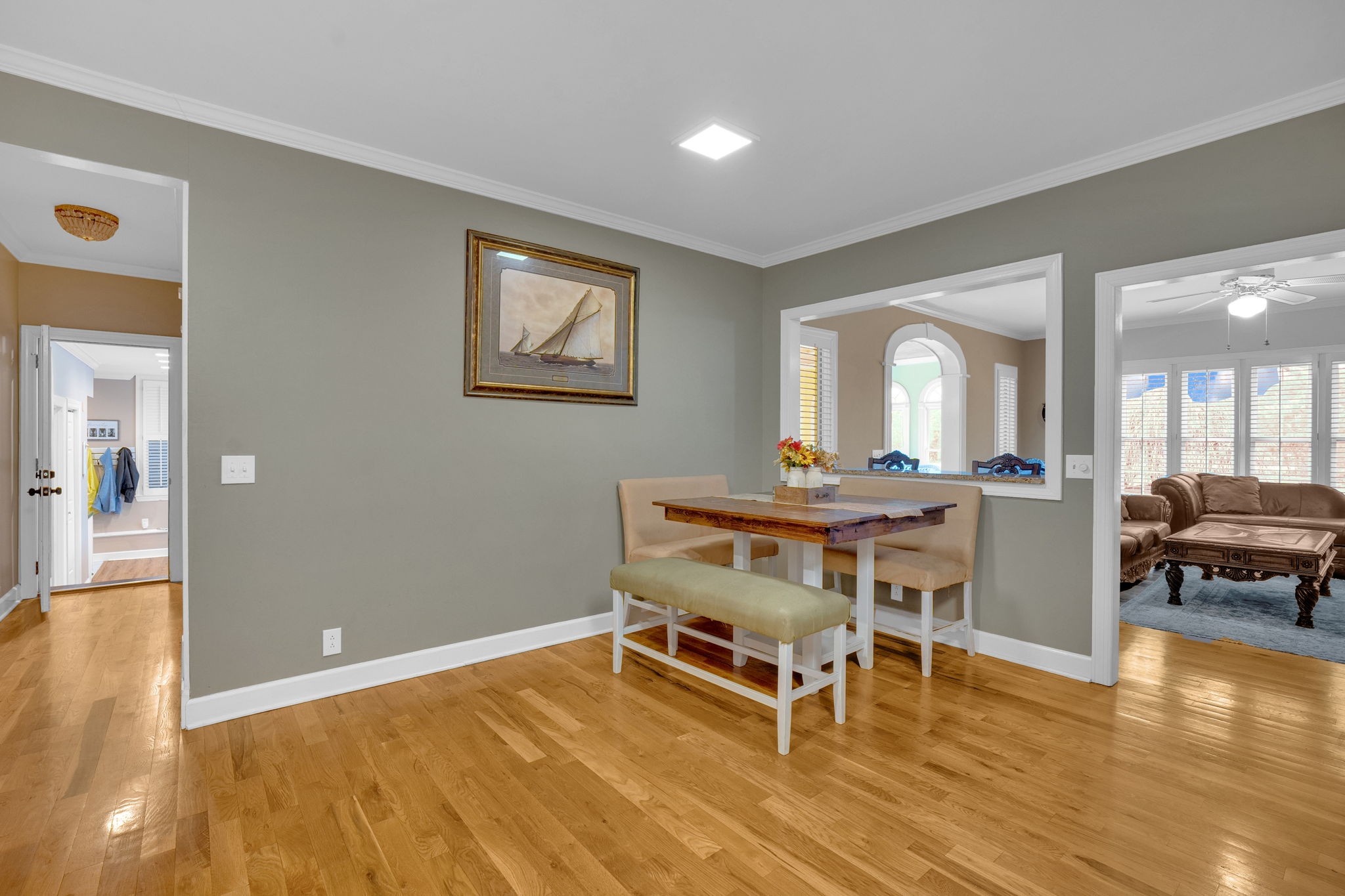 2115 Battleground Drive Murfreesboro, TN 37129 - Photo 15 of 40 a room with dining table and a wooden floor