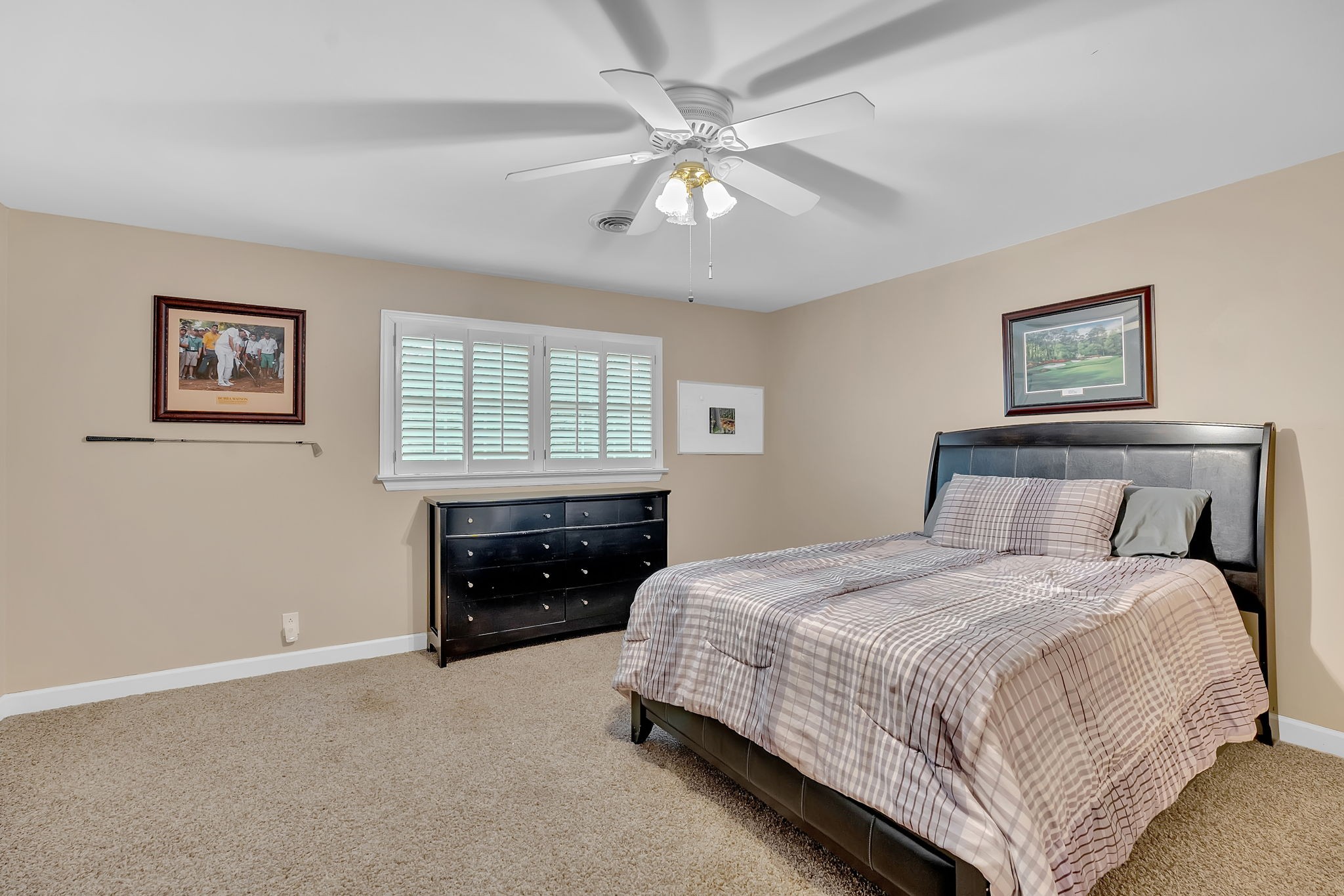 2115 Battleground Drive Murfreesboro, TN 37129 - Photo 34 of 40 a bedroom with a bed and a chandelier