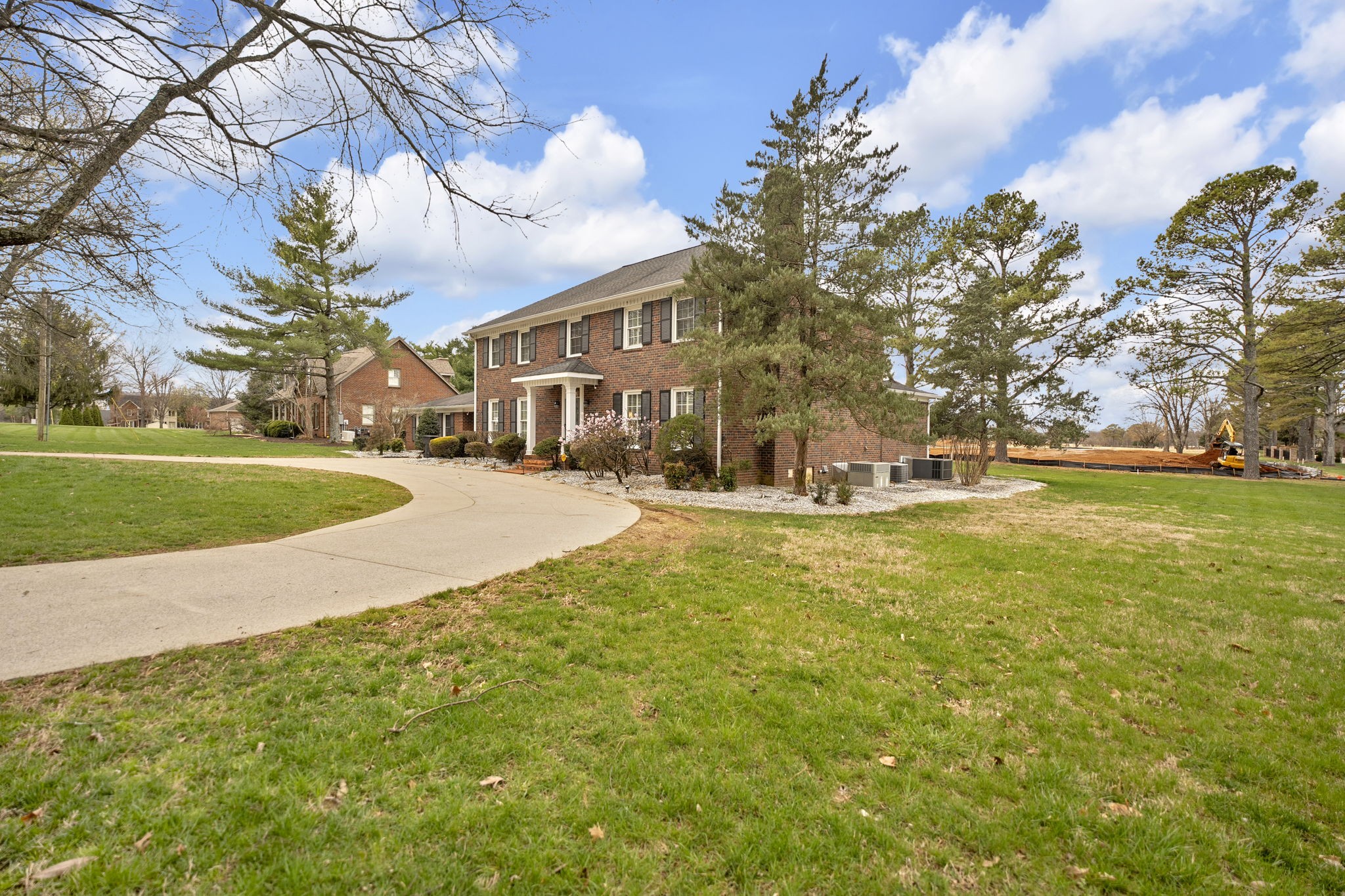 2115 Battleground Drive Murfreesboro, TN 37129 - Photo 4 of 40 a view of yard with swimming pool and tall trees