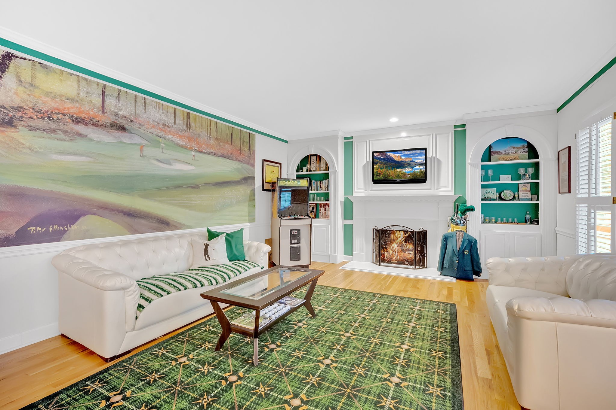 2115 Battleground Drive Murfreesboro, TN 37129 - Photo 8 of 40 a living room with furniture and a fireplace