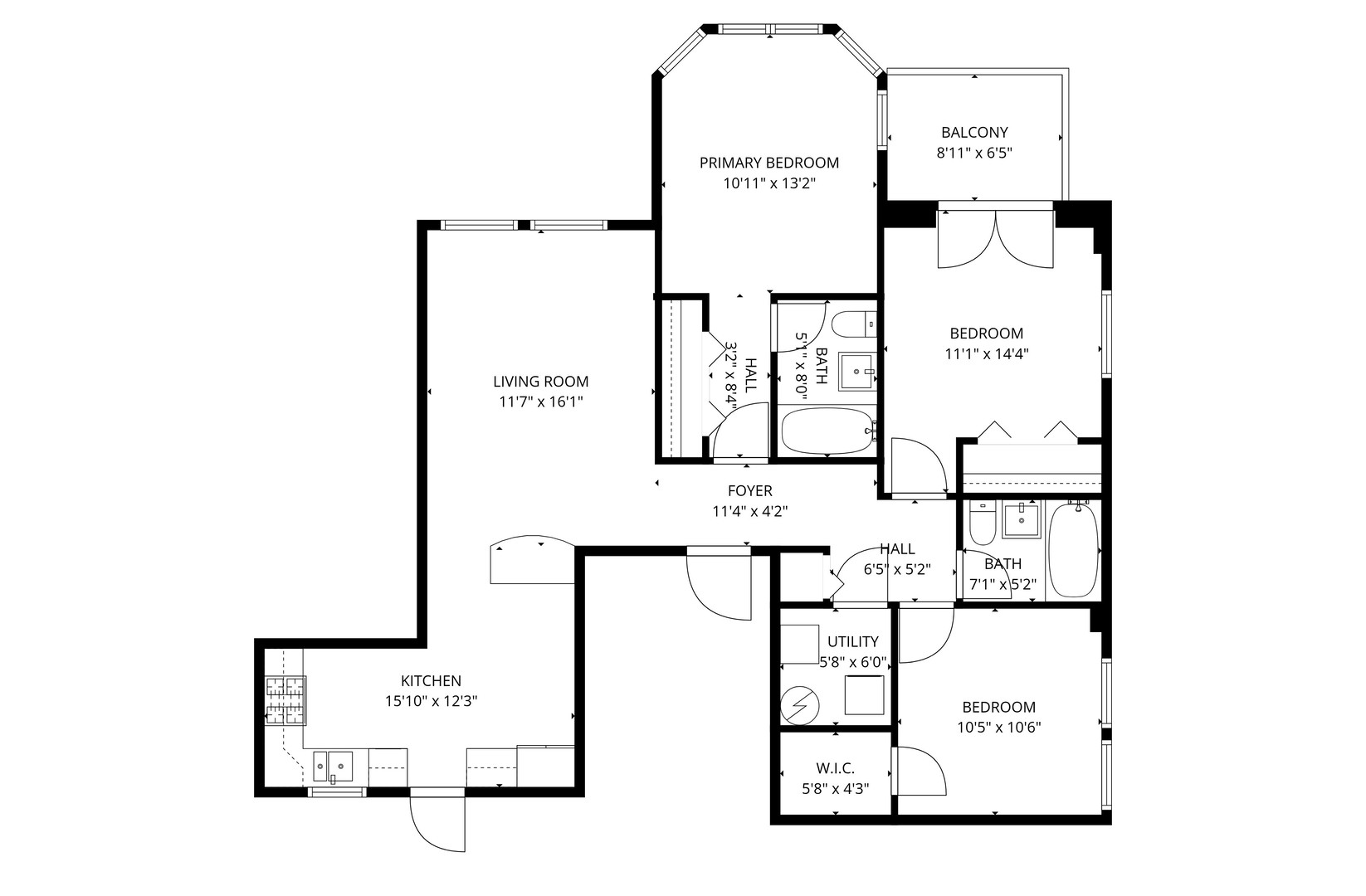 2256 West Arthur Avenue, Unit 2 Chicago, IL 60645 - Photo 18 of 18 a picture of a floor plan