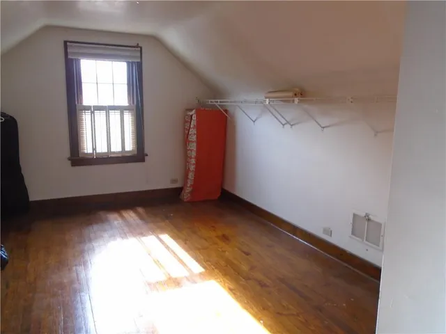 a view of a room with window