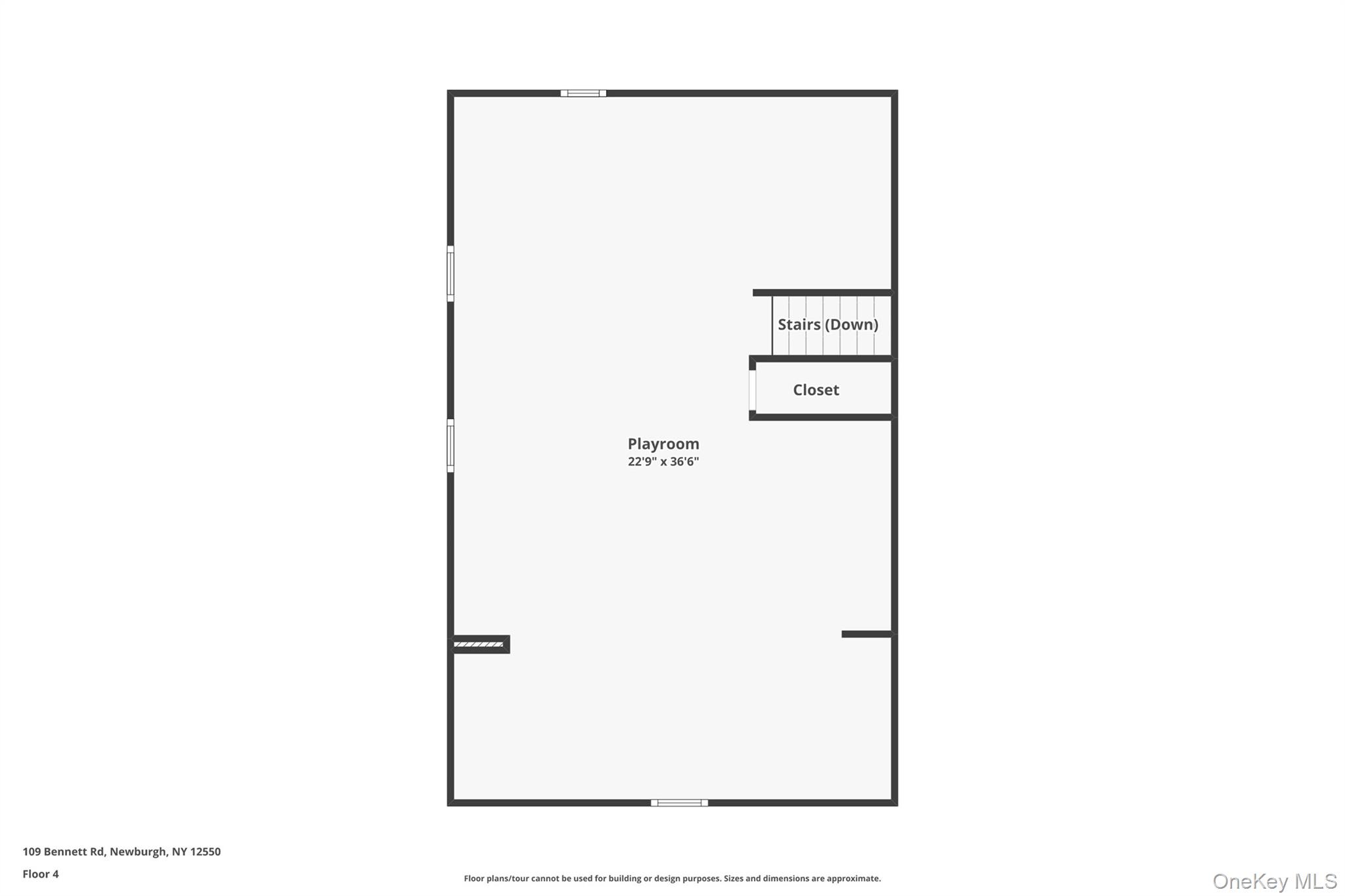 109 Bennett Road Newburgh, NY 12550 - Photo 38 of 41 Game Room/Gym/Office