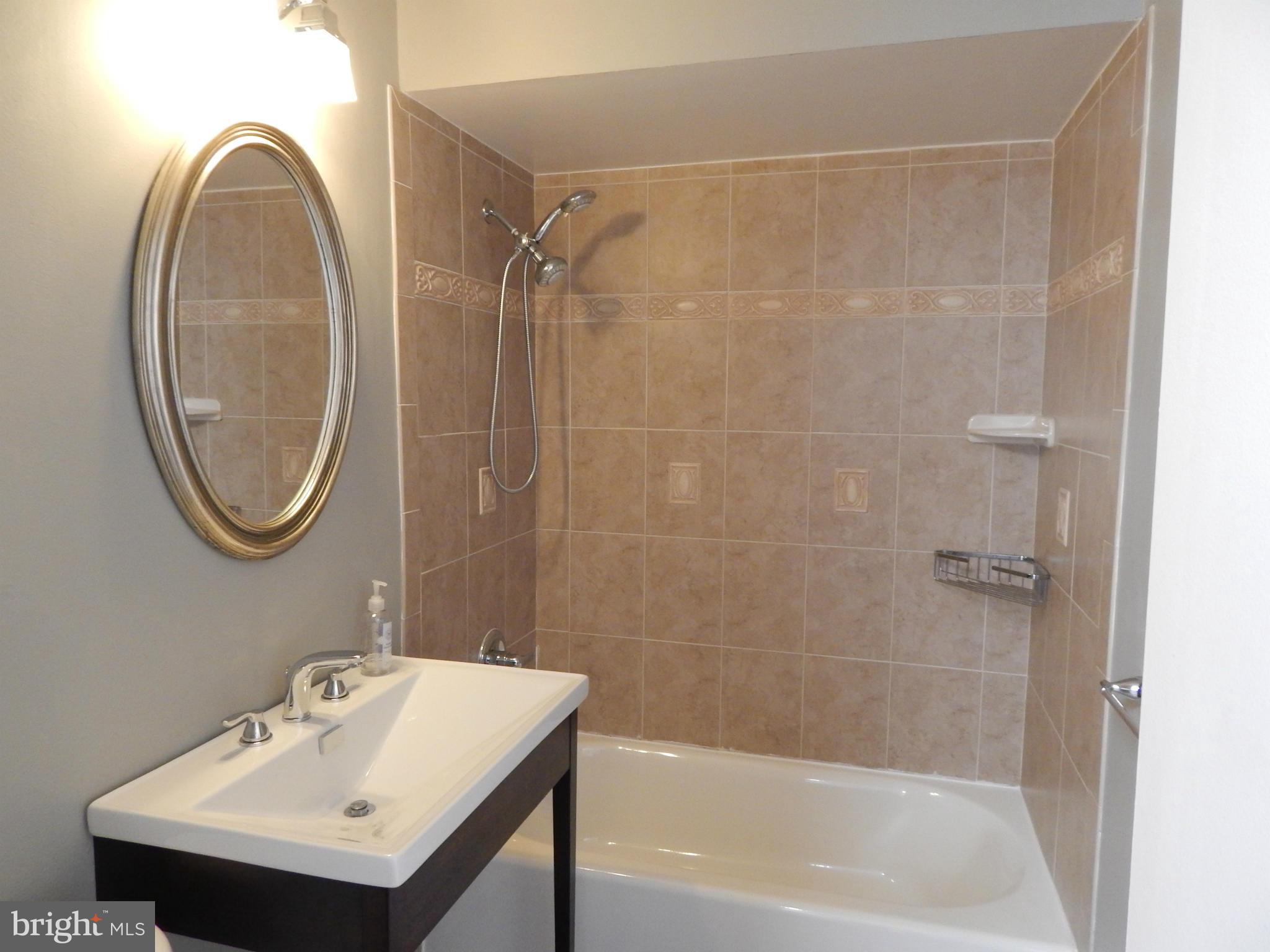 1620 Chimney House Road, Unit 1620 Reston, VA 20190 - Photo 9 of 16 a bathroom with a sink a mirror and a bathtub