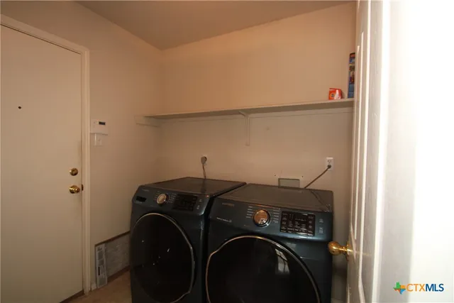 a view of empty room