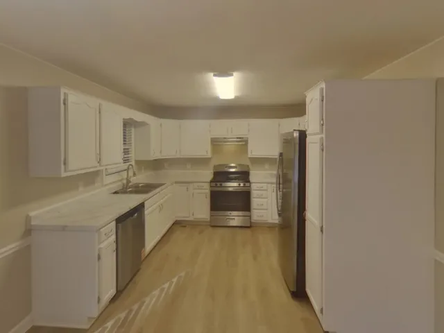 wooden floor in an empty room
