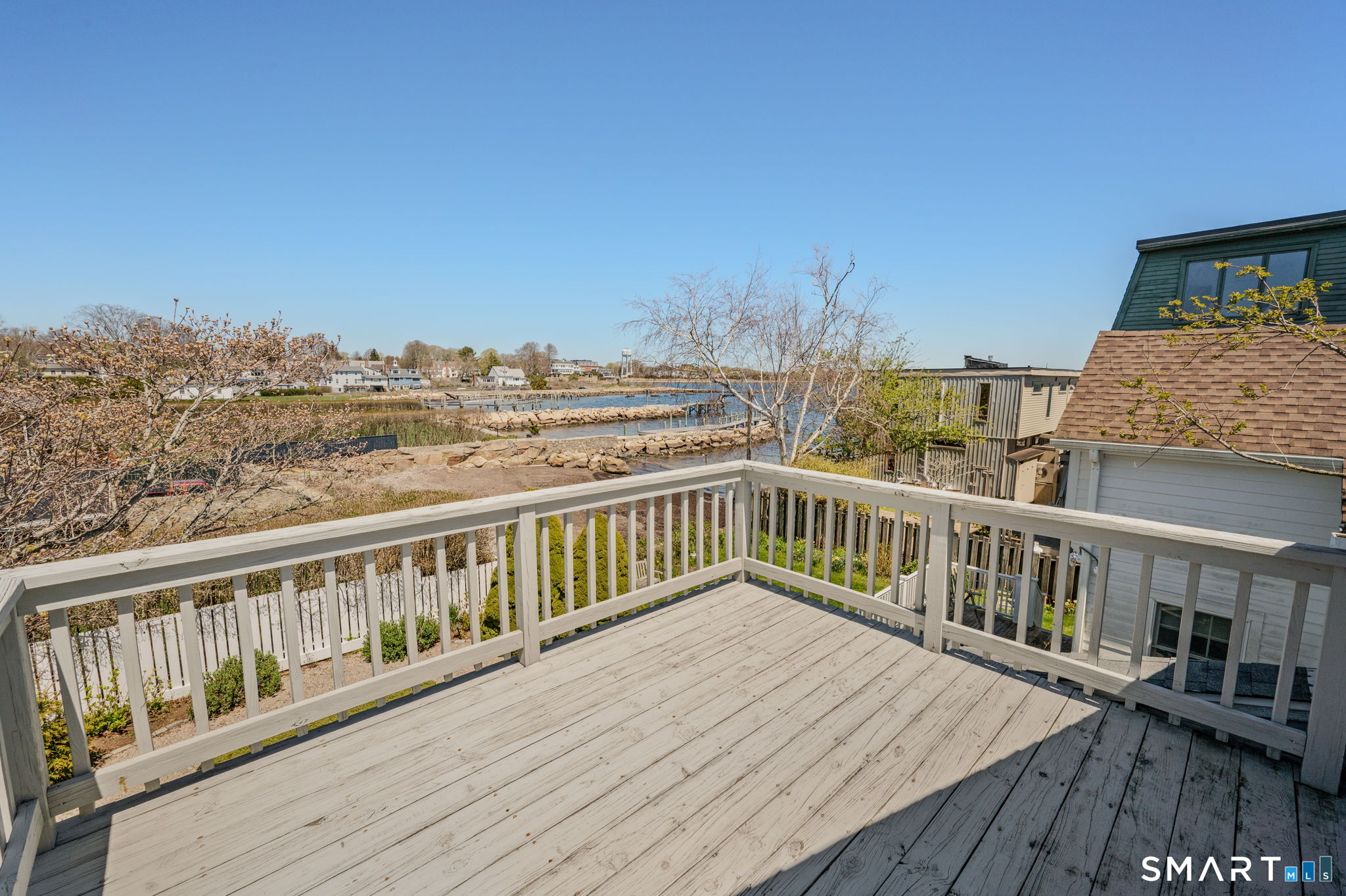 20 Diving Street Stonington, CT 06378 - Photo 24 of 33 a view of a balcony with wooden floor