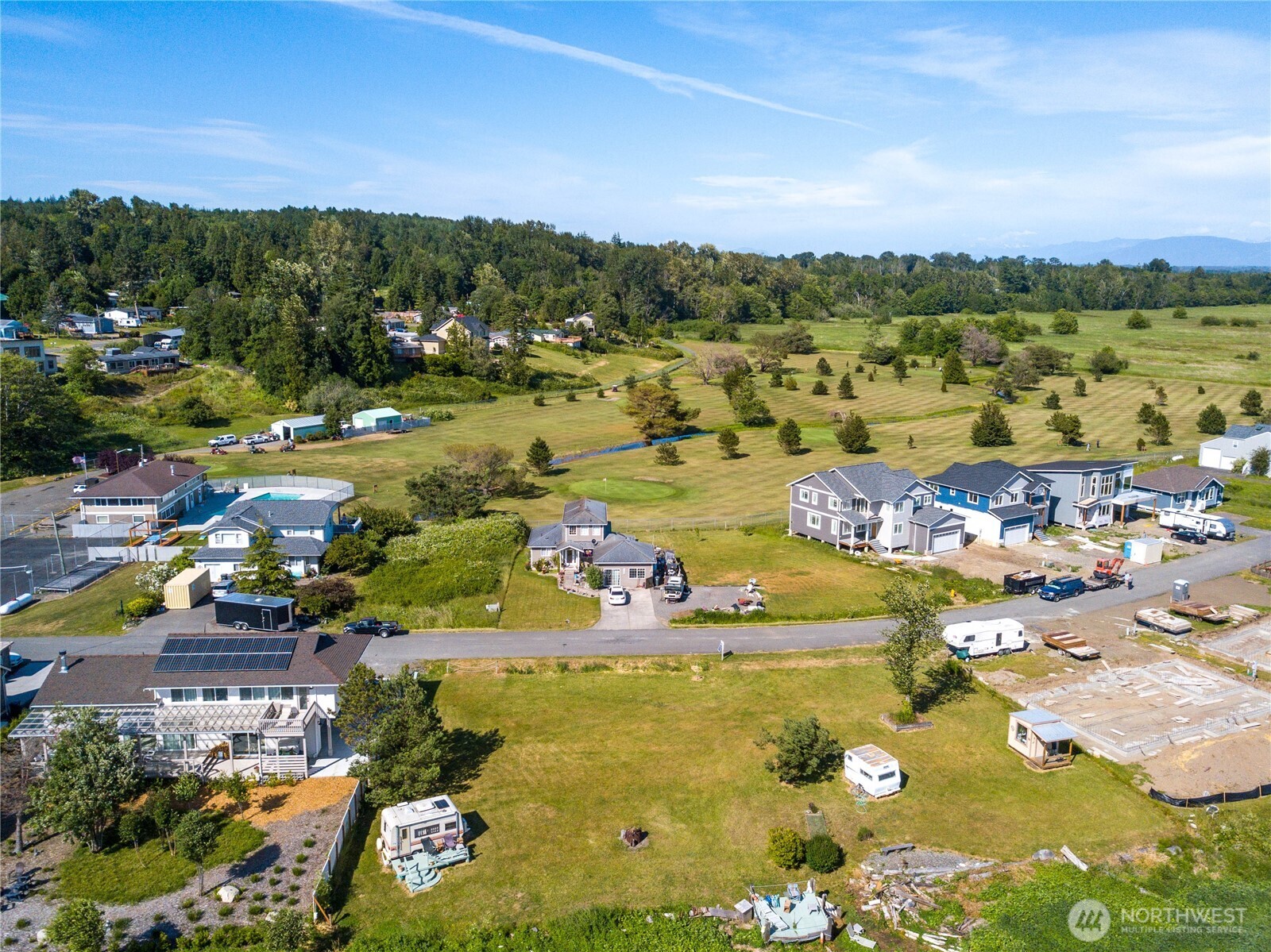4597 Orcas Way Ferndale, WA 98248 - Photo 34 of 40 a view of a city with ocean view