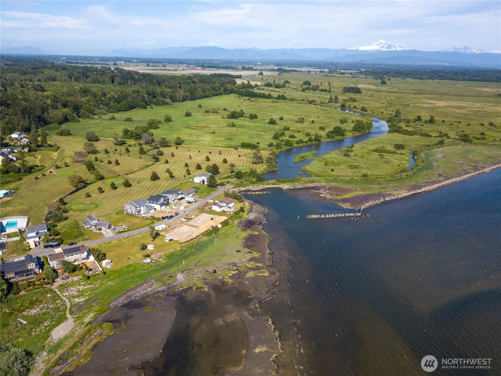 4597 Orcas Way Ferndale, WA 98248 - Photo 36 of 40 a view of an ocean and beach