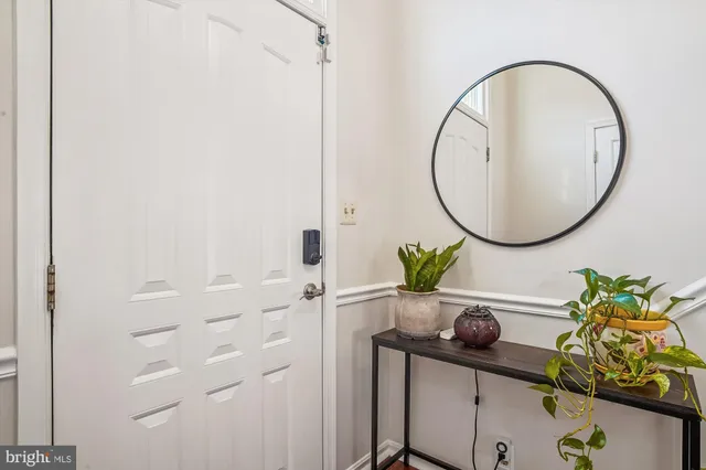 a close view of light fixtures and entryway