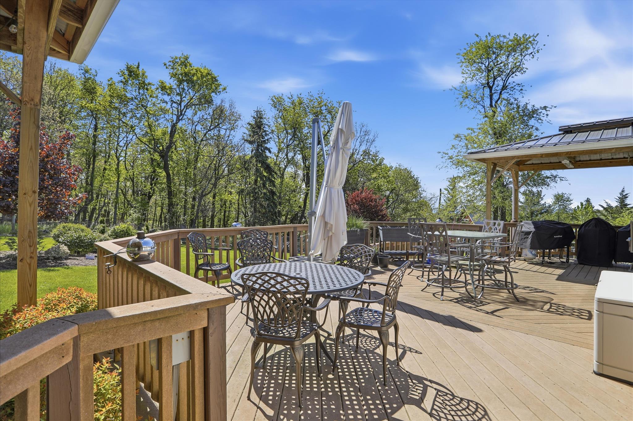 216 Aughwick Road McConnellsburg, PA 17233 - Photo 45 of 53 Deck for enjoying the sunshine