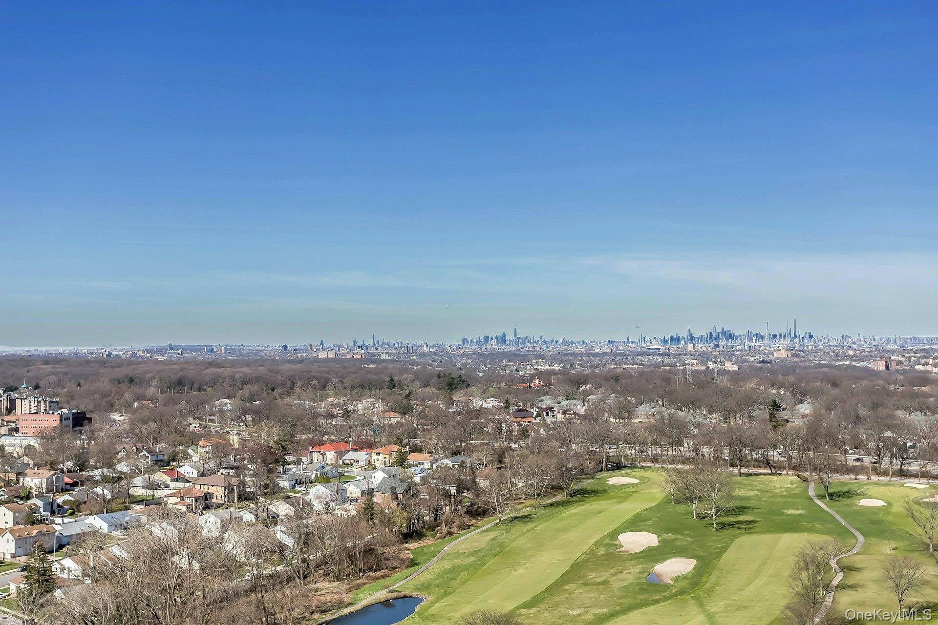 269 Grand Central Parkway, Unit 27T Queens, NY 11005 - Photo 27 of 43 an aerial view of residential houses with outdoor space and trees