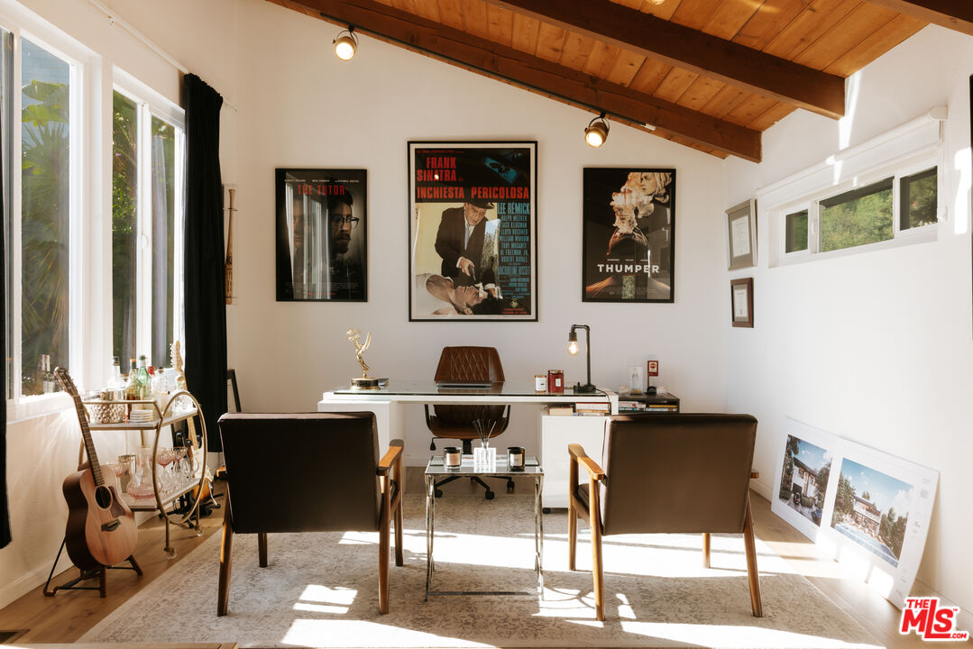 2669 Larmar Road Los Angeles, CA 90068 - Photo 6 of 16 a view of a dining room with furniture