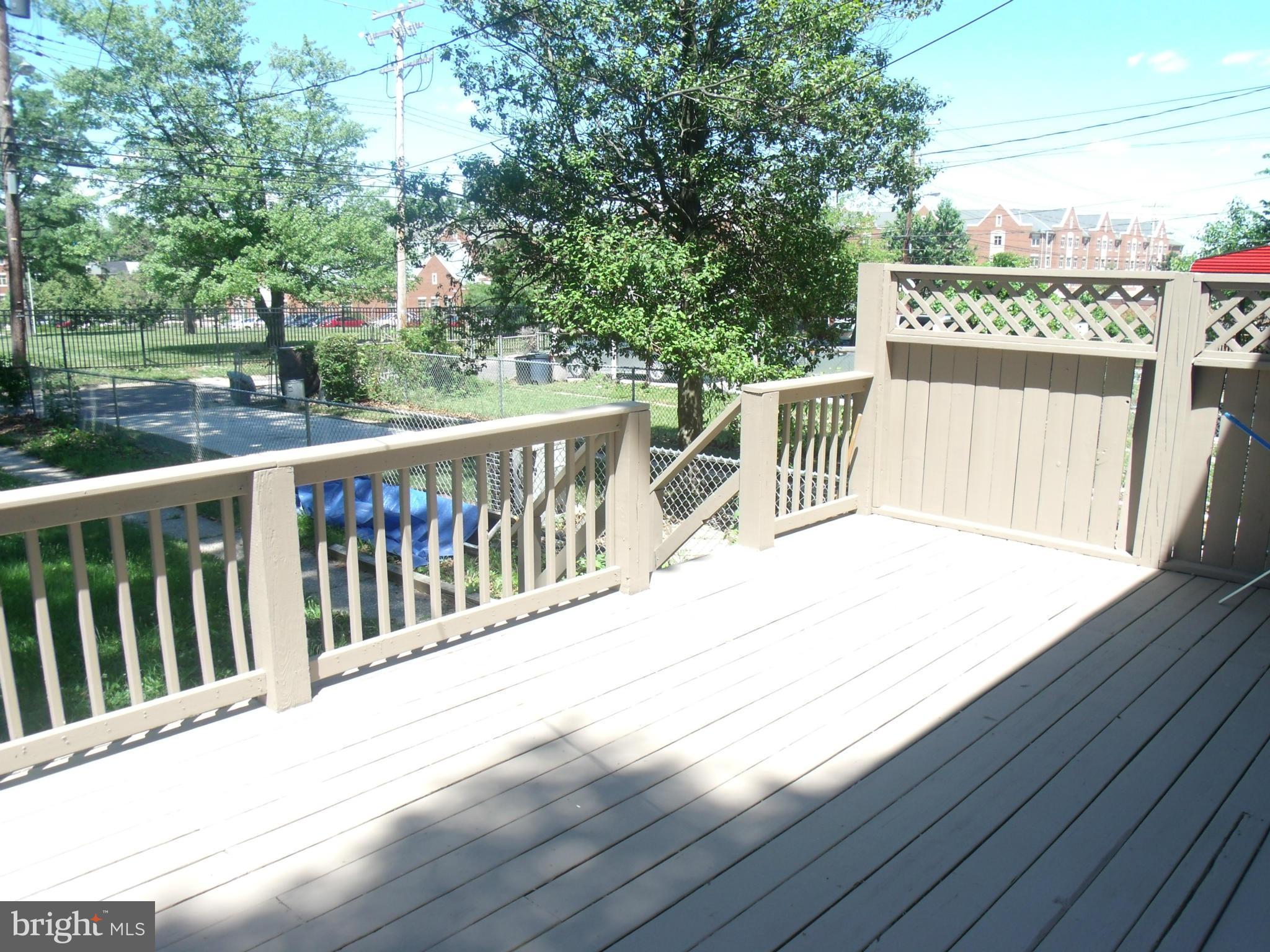 1500 East Cold Spring Lane Baltimore, MD 21218 - Photo 27 of 30 Large Deck