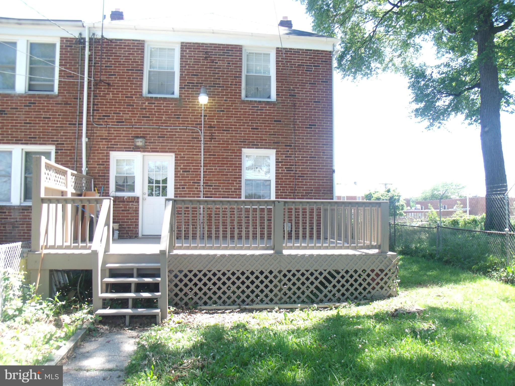 1500 East Cold Spring Lane Baltimore, MD 21218 - Photo 6 of 30 Exterior (Rear)