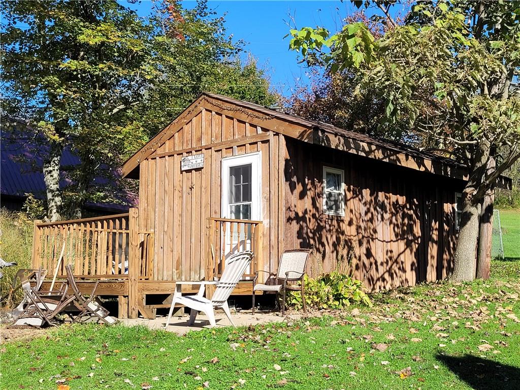 117 Thompson Road Sarver, PA 16055 - Photo 6 of 25 a backyard of a house with table and chairs