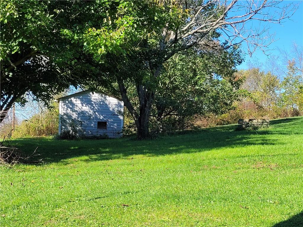 117 Thompson Road Sarver, PA 16055 - Photo 8 of 25 a backyard of a house with lots of green space