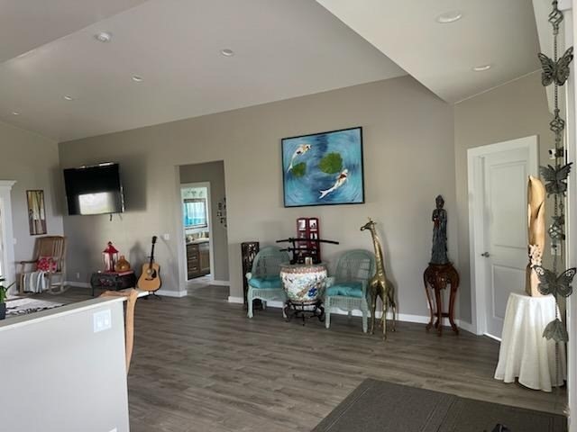 18-4177 North Peck Road Mountain View, HI 96771 - Photo 8 of 24 a living room with furniture and a flat screen tv