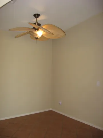 a window in an empty room