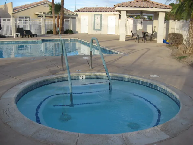 a view of a golf course with a lake