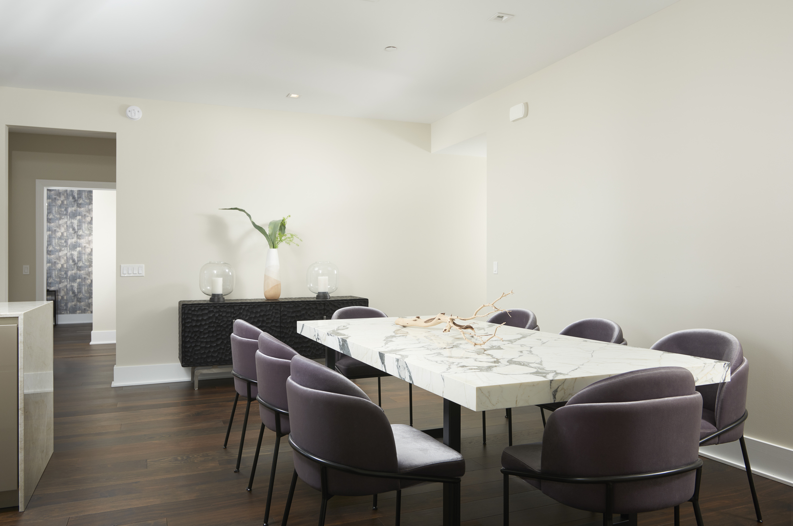 363 East Wacker Drive, Unit 3303 Chicago, IL 60601 - Photo 10 of 31 a view of a dining room with furniture and wooden floor