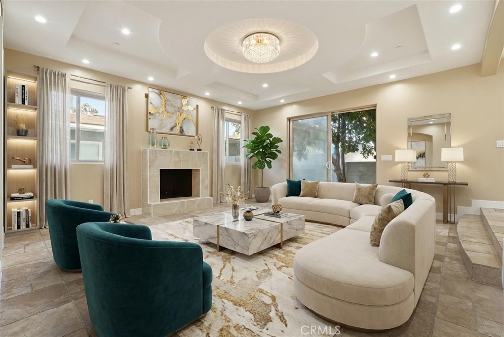 127 West 219th Place Carson, CA 90745 - Photo 4 of 69 Virtually staged living room.