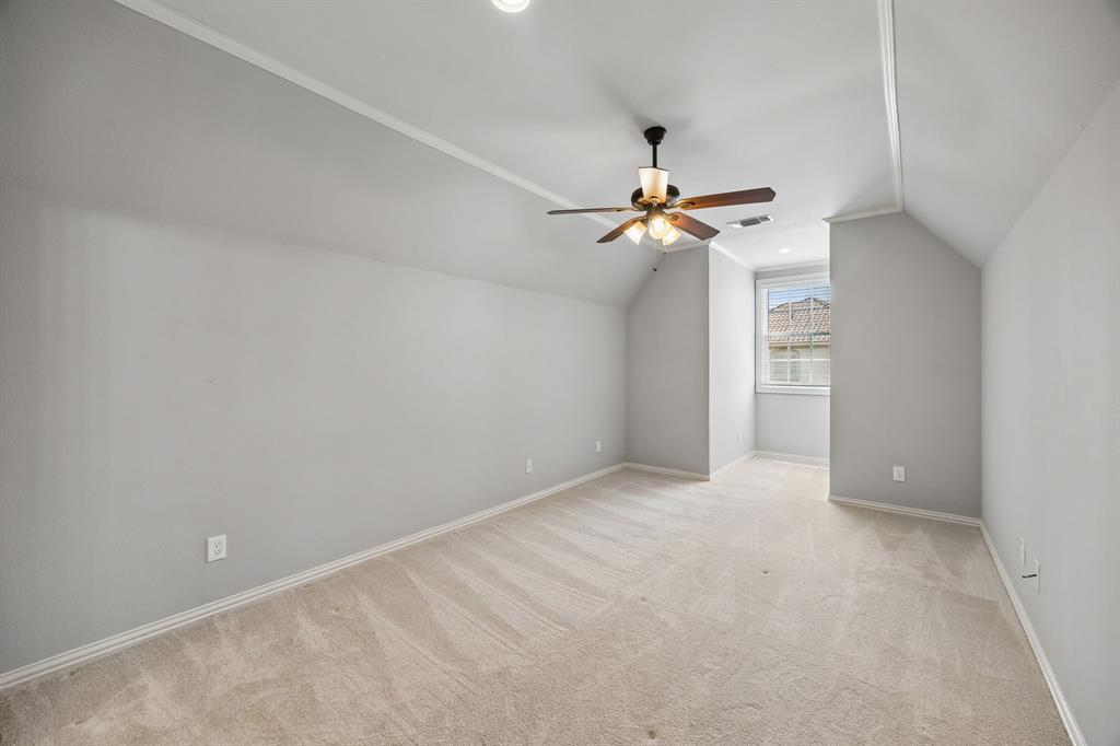 19 Windsor Ridge Frisco, TX 75034 - Photo 32 of 40 Upstairs Bedroom or Bonus Room