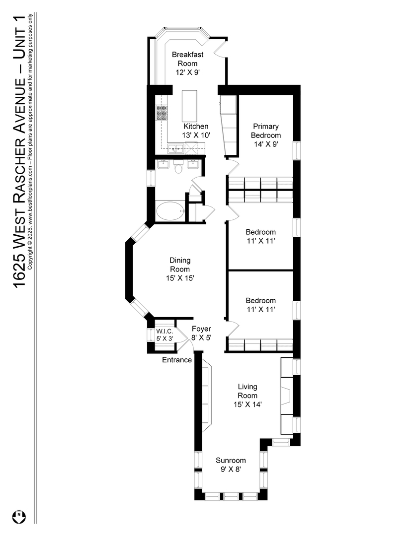 1625 West Rascher Avenue, Unit 1 Chicago, IL 60640 - Photo 25 of 25 Gallery Image 25