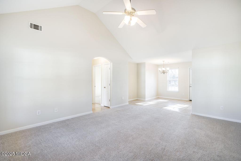 204 Chimney Rock Road Perry, GA 31069 - Photo 6 of 28 a view of empty room with fan