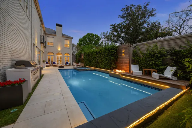 a view of outdoor space with seating area