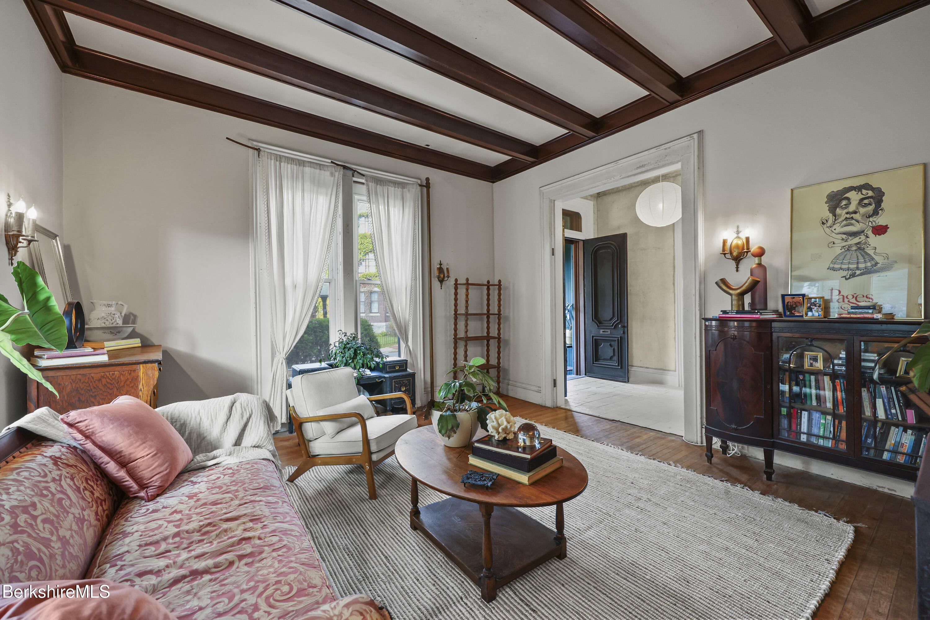 194 East Main Street North Adams, MA 01247 - Photo 16 of 50 a living room with furniture and wooden floor