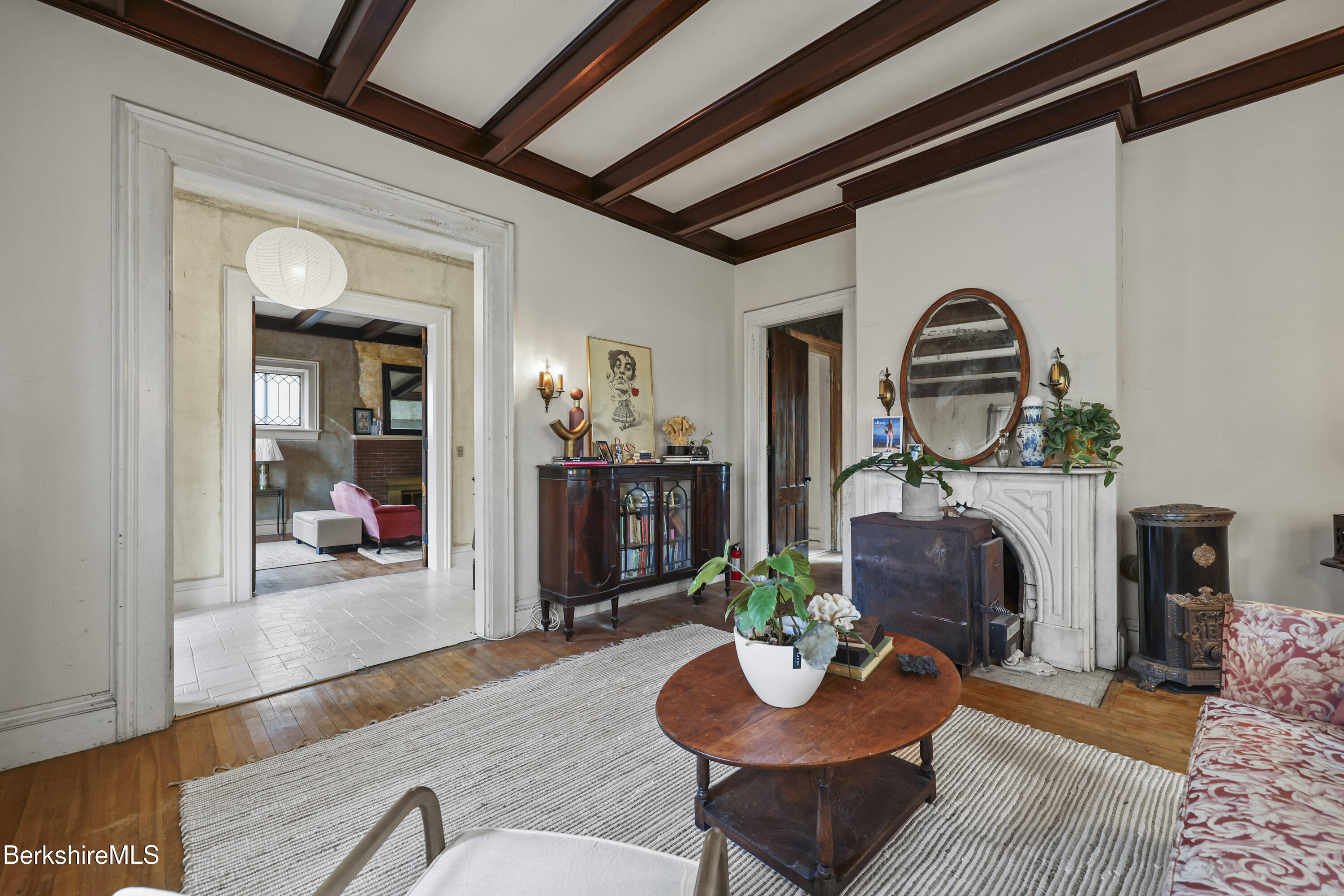 194 East Main Street North Adams, MA 01247 - Photo 17 of 50 a living room with furniture and wooden floor