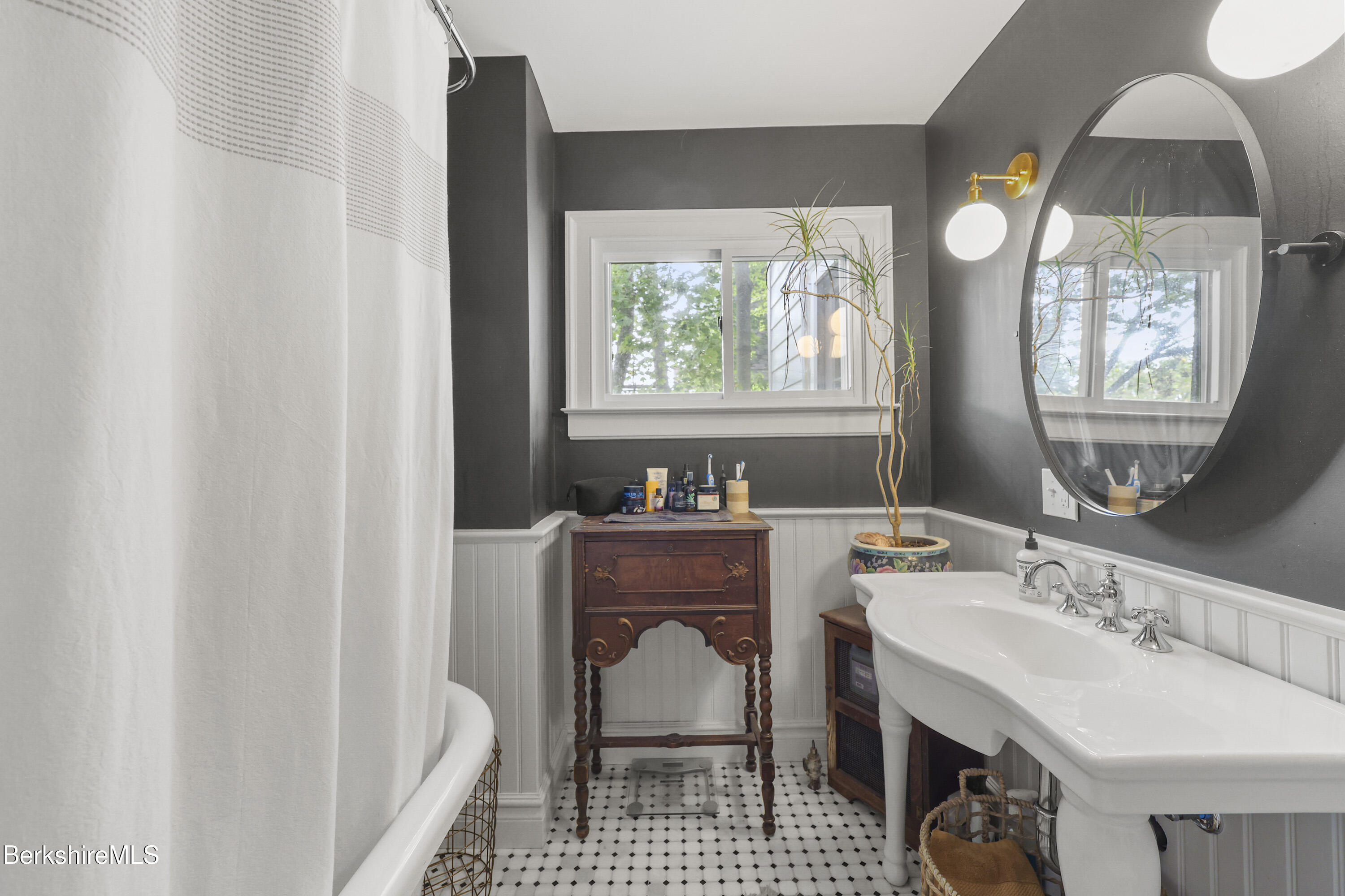 194 East Main Street North Adams, MA 01247 - Photo 32 of 50 a en suite bathroom with a sink and a mirror