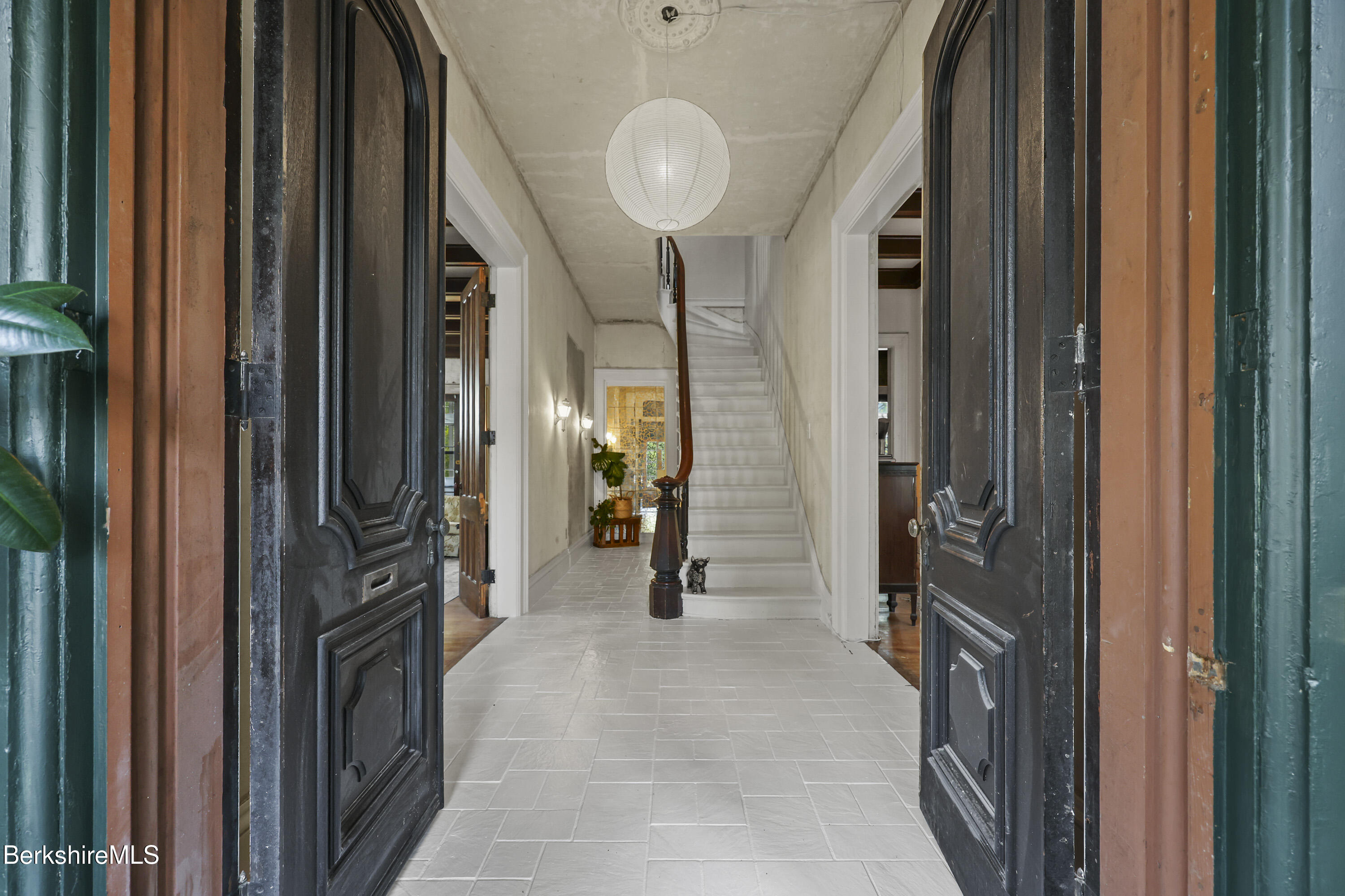 194 East Main Street North Adams, MA 01247 - Photo 4 of 50 a view of a hallway with wooden shelves