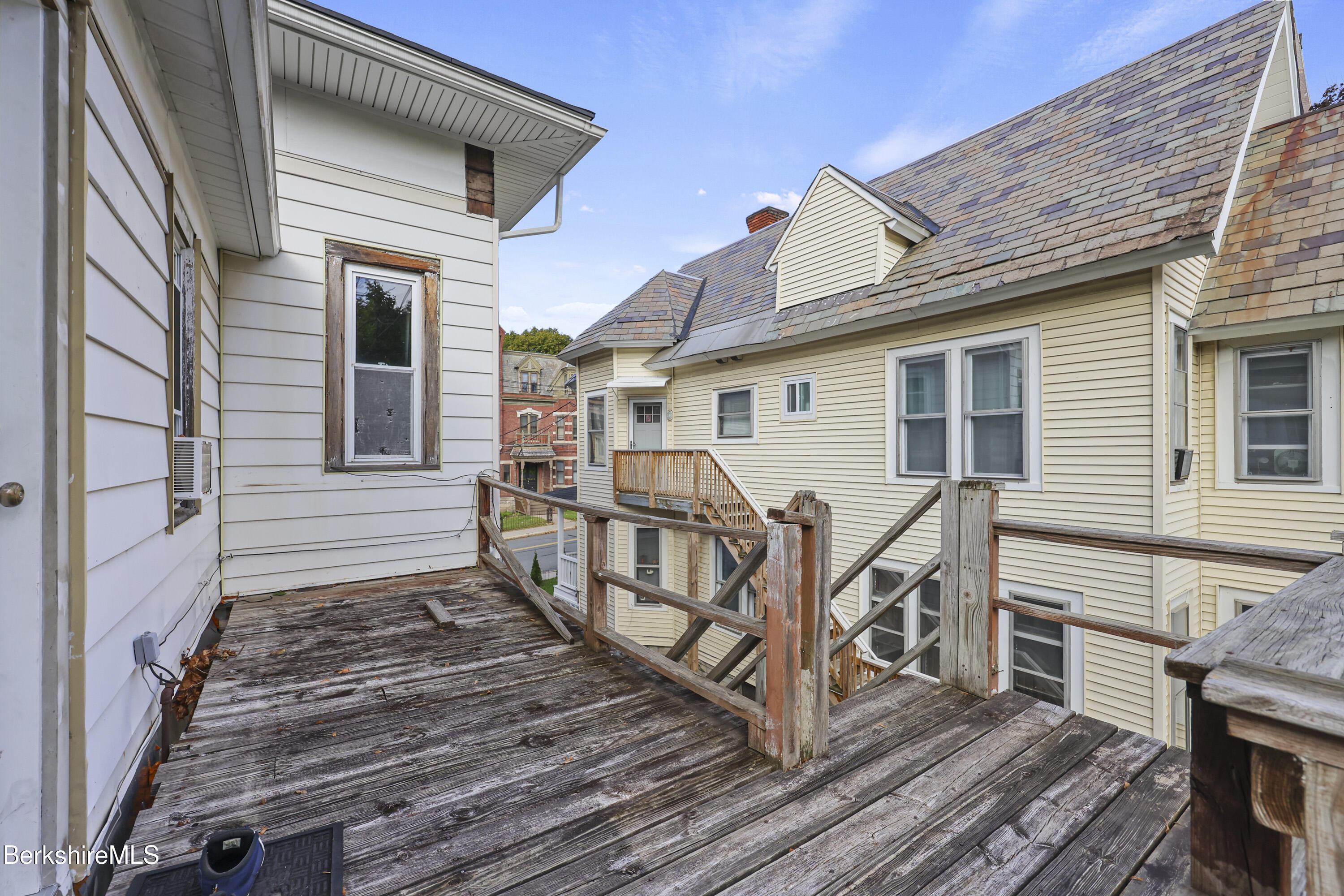 194 East Main Street North Adams, MA 01247 - Photo 43 of 50 a view of a house with wooden deck front of house