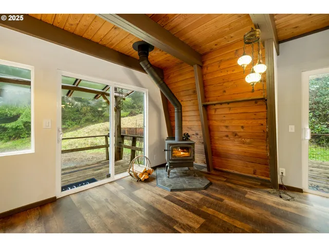 a view of outdoor space and porch