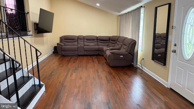 7907 Subet Road Windsor Mill, MD 21244 - Photo 4 of 31 a living room with furniture and a flat screen tv