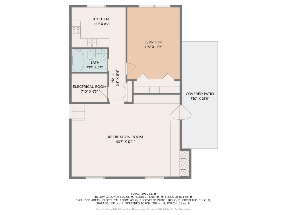 1345 Stone Mill Road Hurt, VA 24563 - Photo 82 of 83 Downstairs Floor Plan