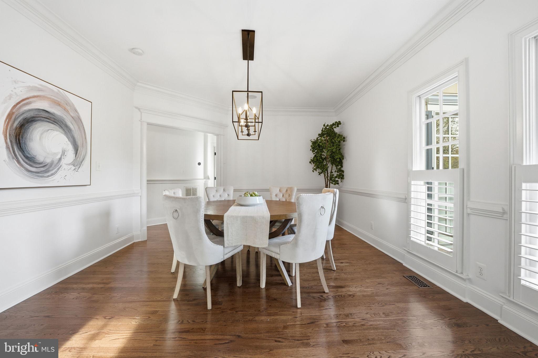 10916 Chatham Ridge Way Spotsylvania, VA 22551 - Photo 3 of 92 Elegant dining space with natural light.
