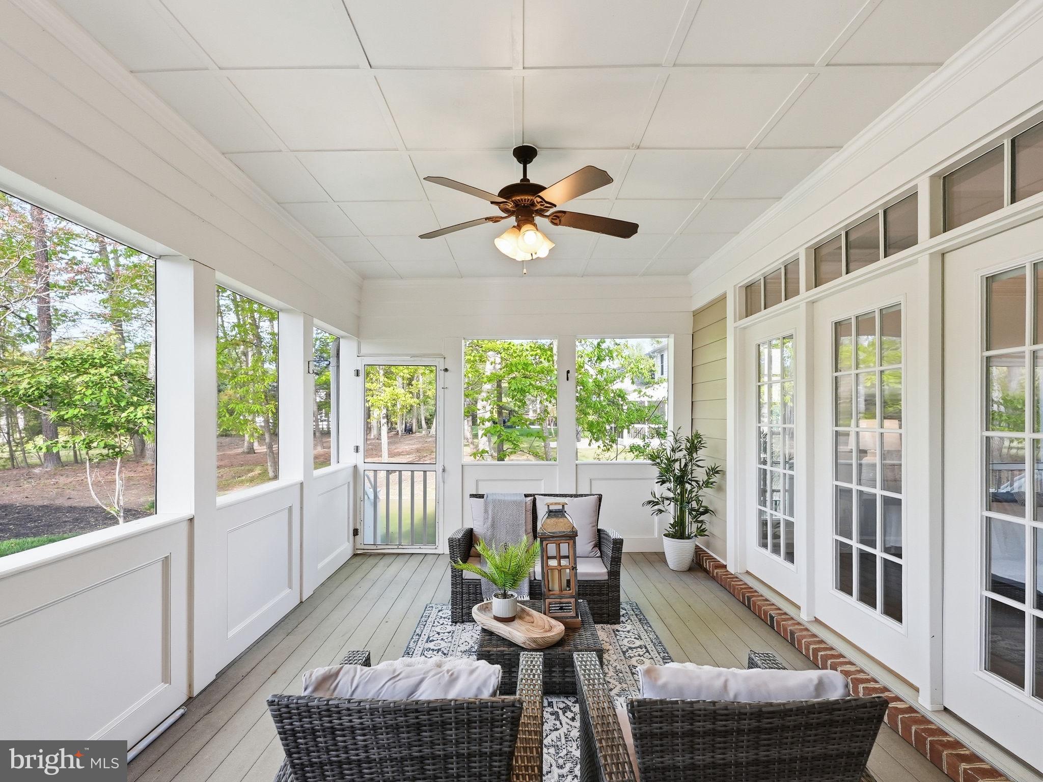10916 Chatham Ridge Way Spotsylvania, VA 22551 - Photo 32 of 92 Serene sunlit porch retreat.