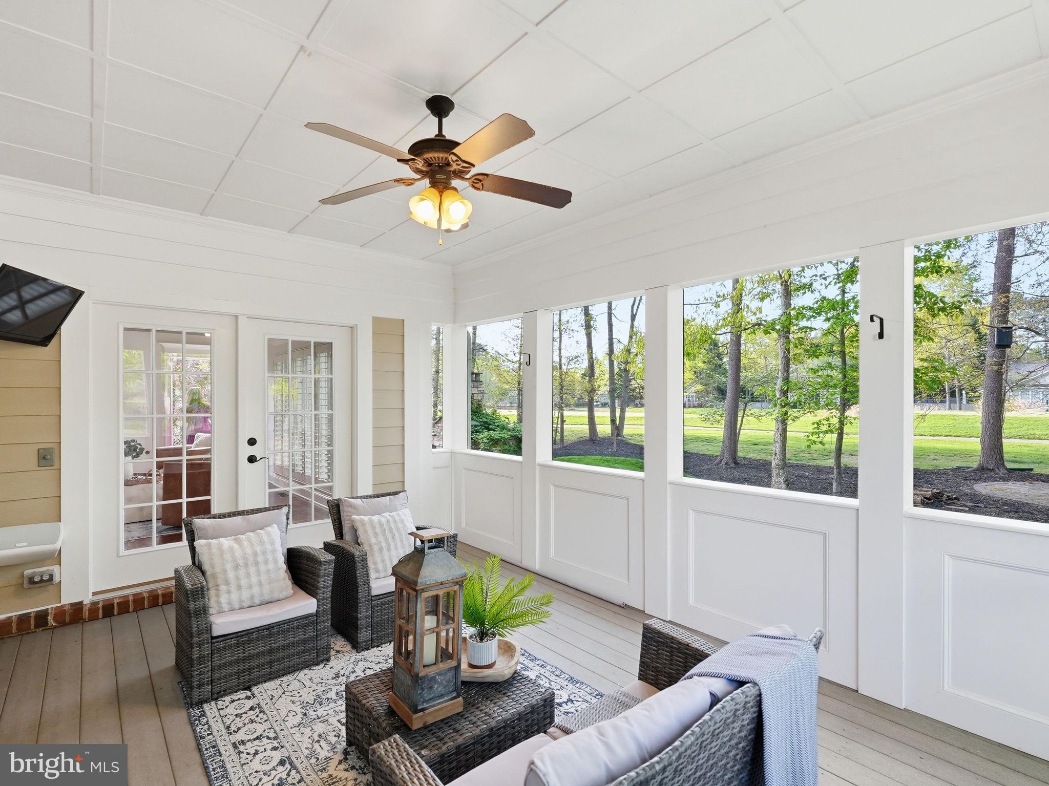 10916 Chatham Ridge Way Spotsylvania, VA 22551 - Photo 33 of 92 Serene screened porch with nature views.