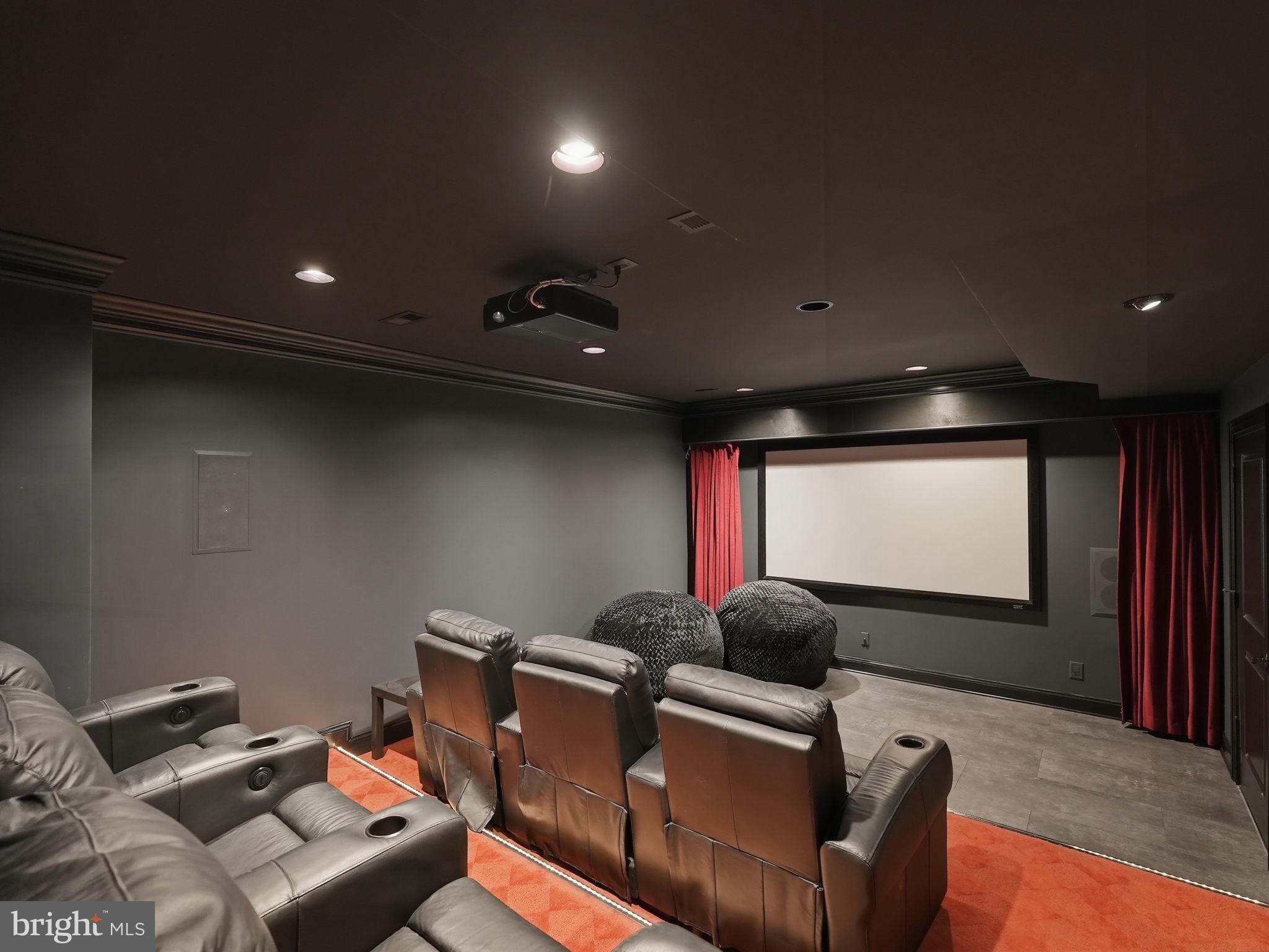 10916 Chatham Ridge Way Spotsylvania, VA 22551 - Photo 51 of 92 Home theater retreat for cinematic bliss.