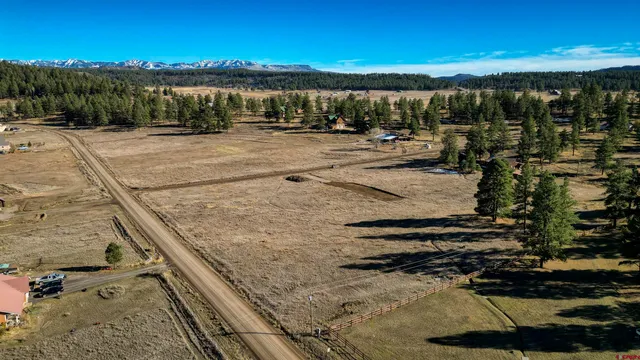 a view of a lake with a mountain