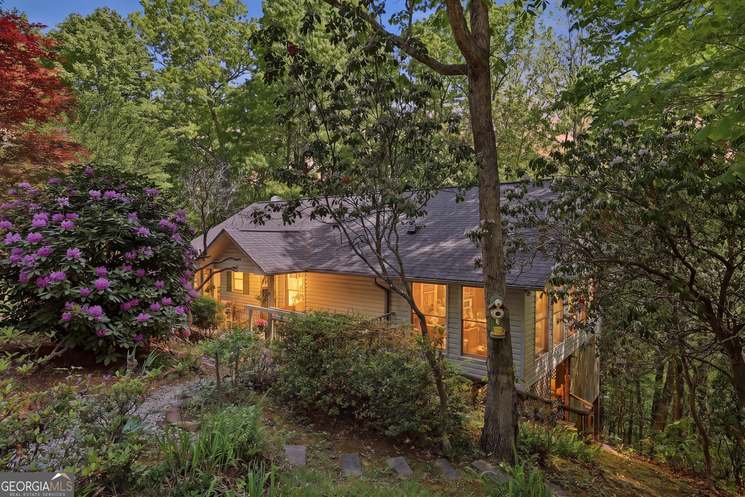 584 Battle Branch Vista Road Franklin, NC 28734 - Photo 2 of 46 a view of swimming pool from a outdoor space