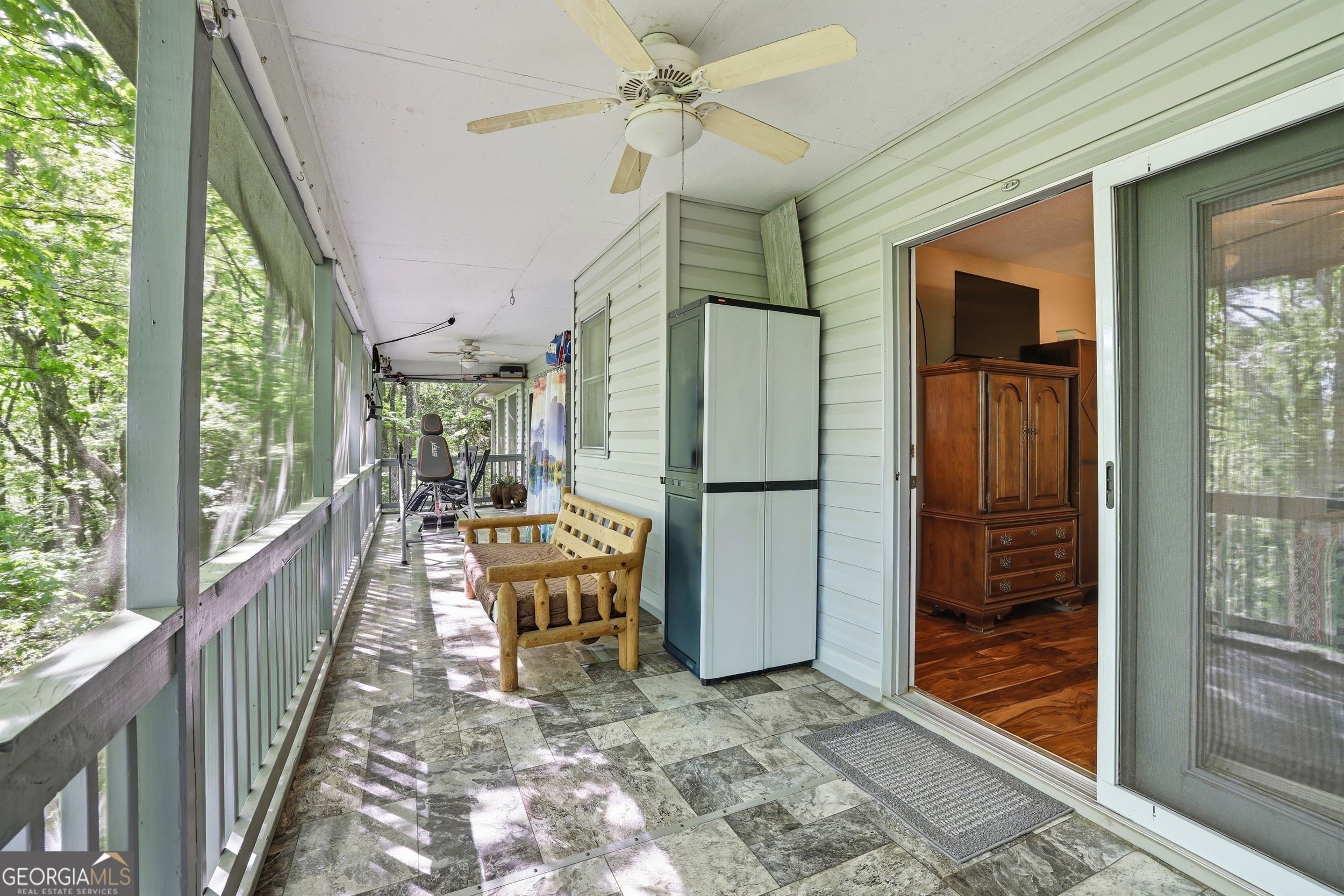 584 Battle Branch Vista Road Franklin, NC 28734 - Photo 35 of 46 a balcony with view of outdoor space