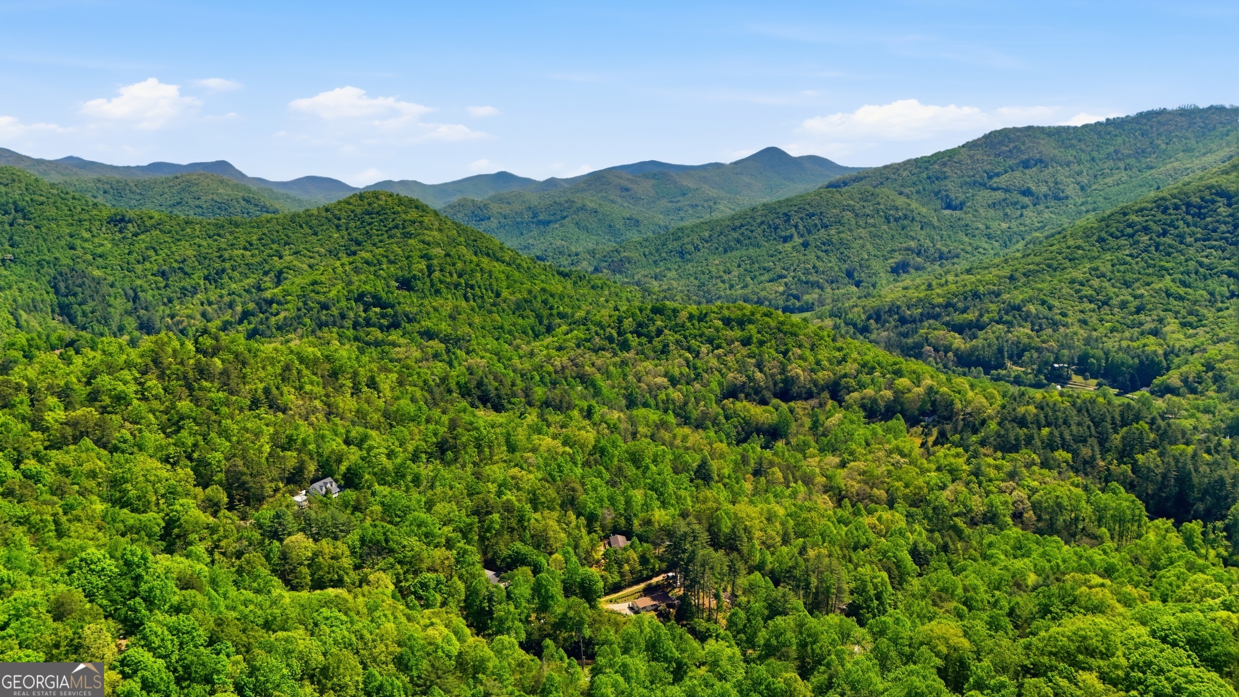 584 Battle Branch Vista Road Franklin, NC 28734 - Photo 46 of 46 a view of a mountain range with lush green forest